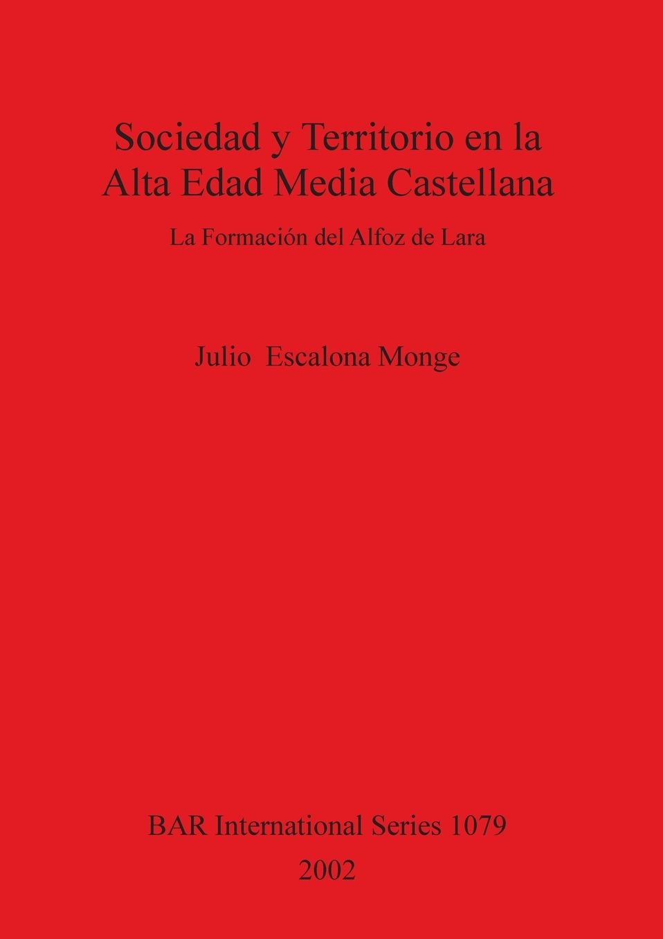 Sociedad y Territotio Alta Edad Media Castellana