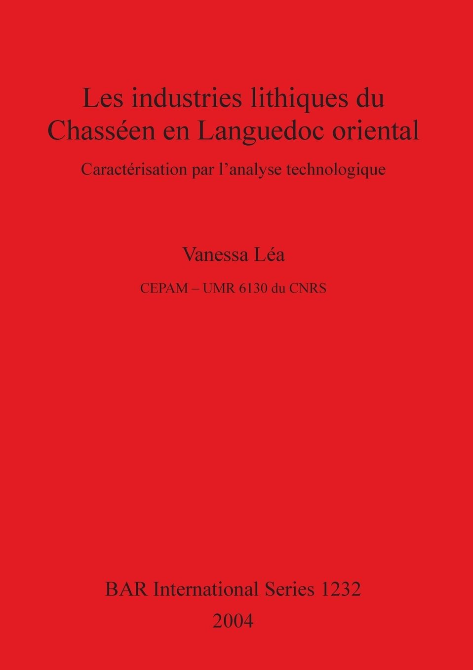 Les industries lithiques du Chasseen en Languedoc oriental