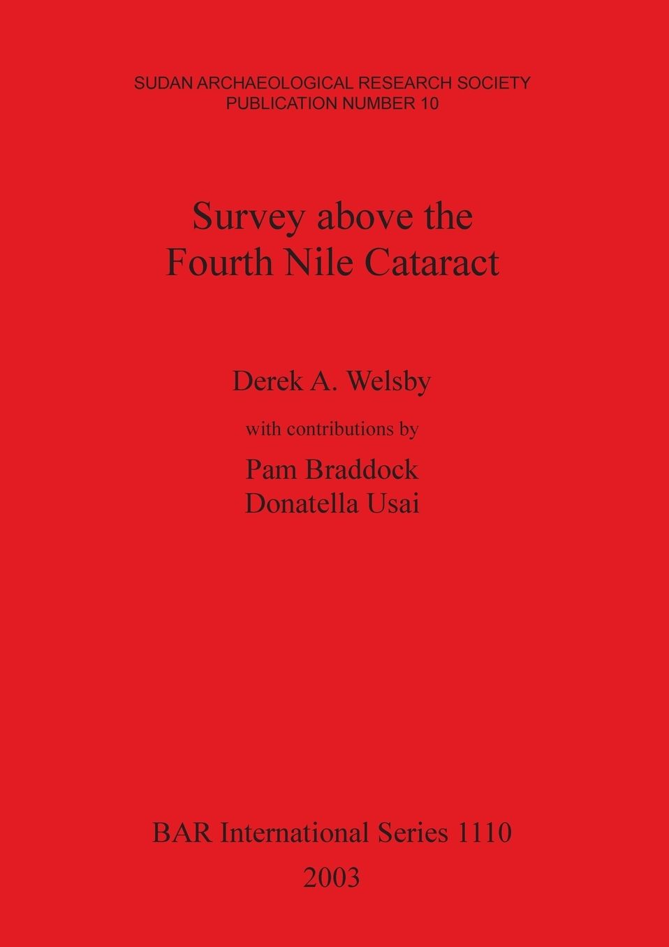 Survey above the Fourth Nile Cataract