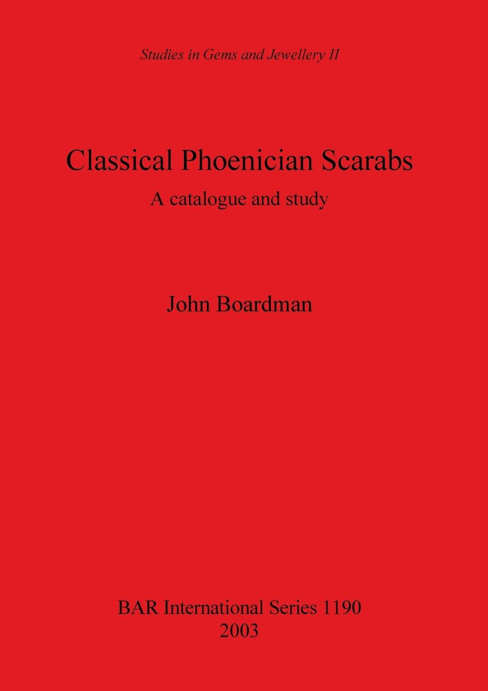 Classical Phoenician Scarabs
