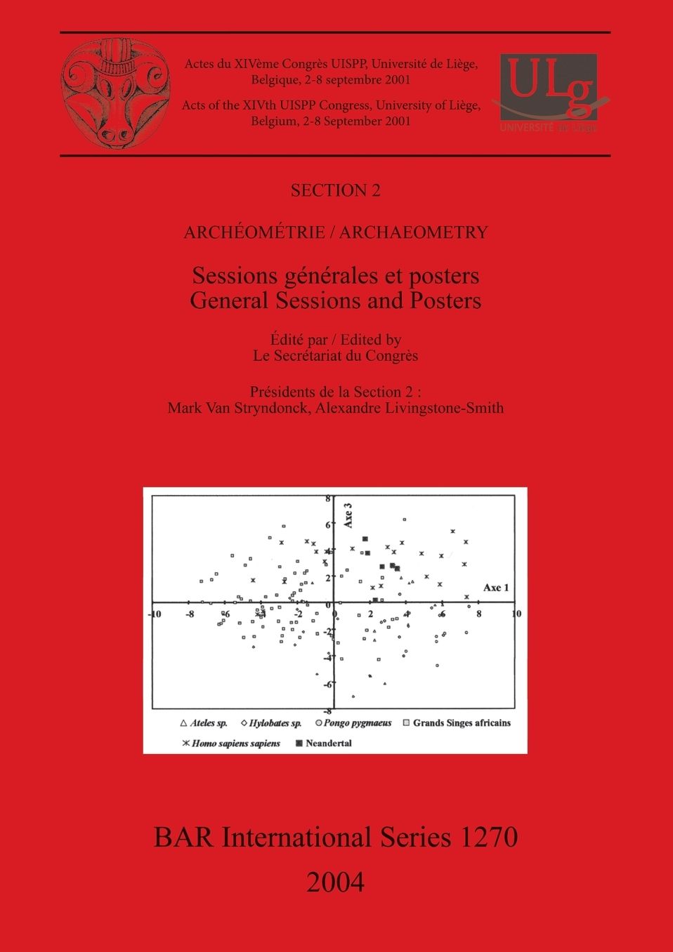 Archaeometry: General Sessions Posters and Acts of the Xivth Uispp Congress