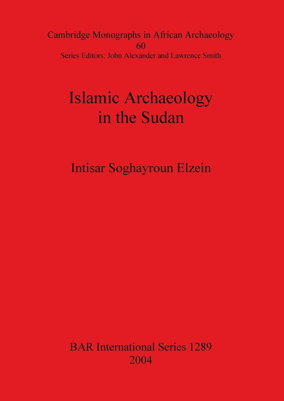 Islamic Archaeology in the Sudan