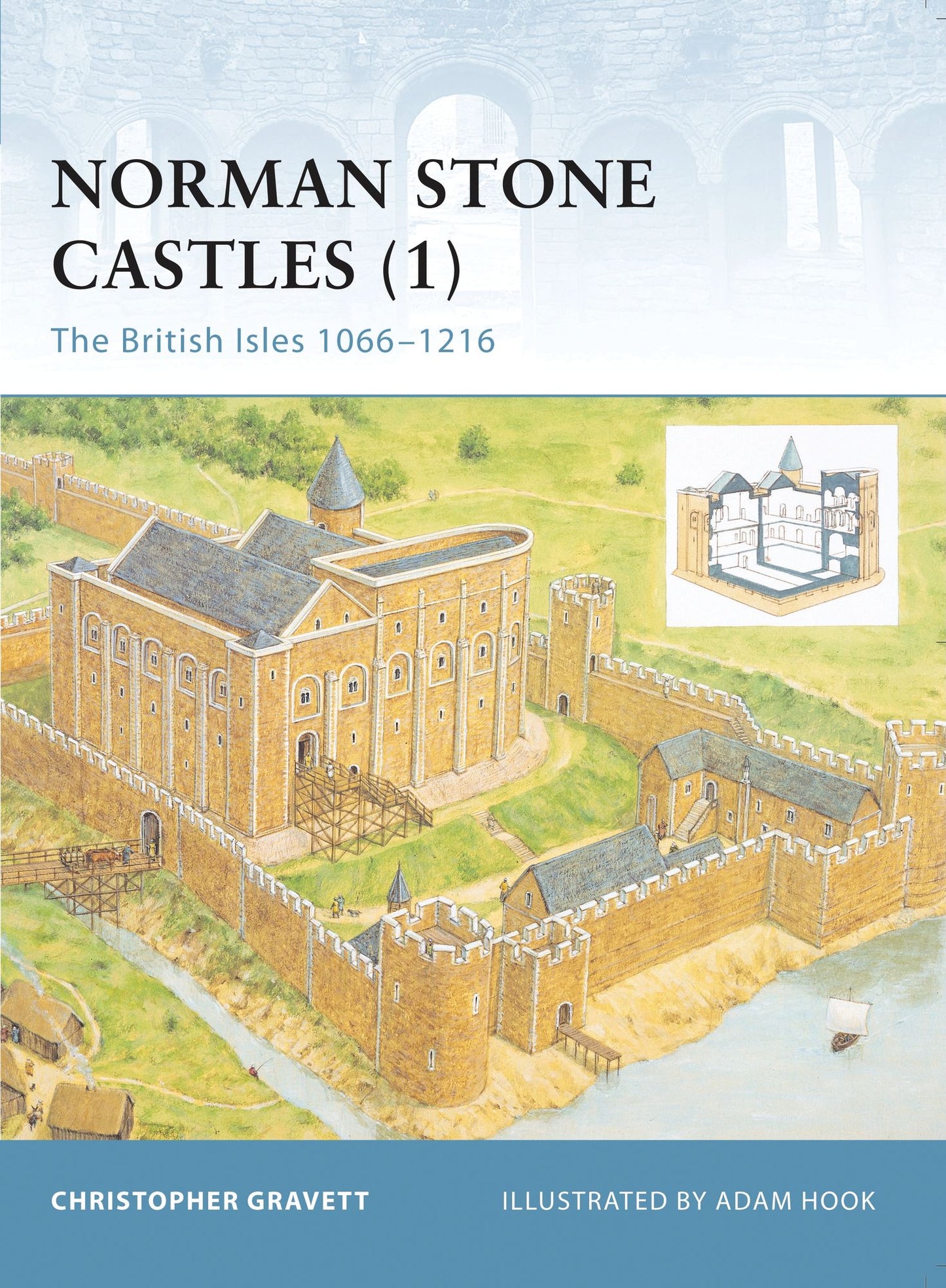 Norman Stone Castle (1) British Isles 1066-1216
