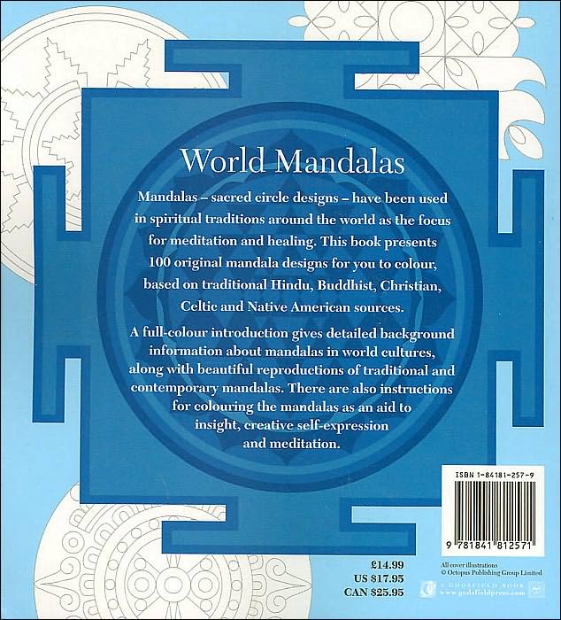 World Mandalas: 100 New Designs for Coloring and Meditation