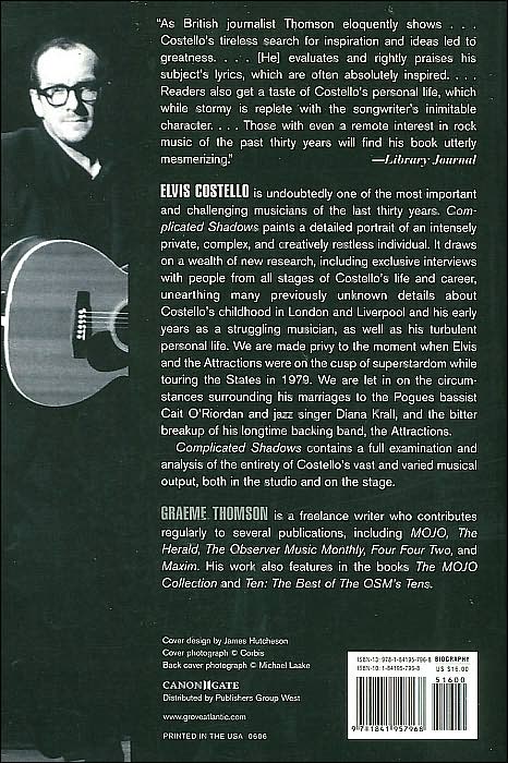 Complicated Shadows: The Life and Music of Elvis Costello