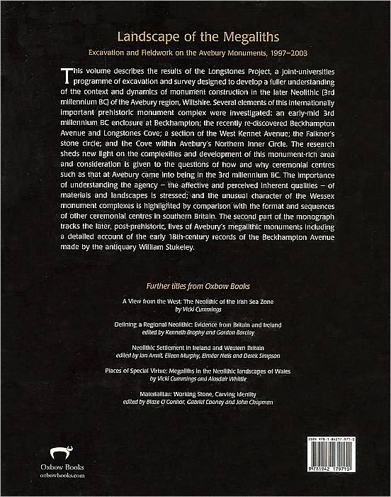 Landscape of the Megaliths: Excavation and Fieldwork on the Avebury Monuments, 1997-2003