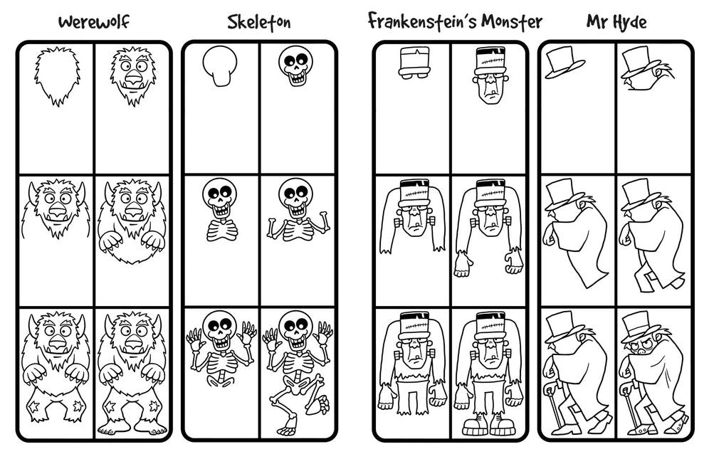 How to Draw 101 Funny People