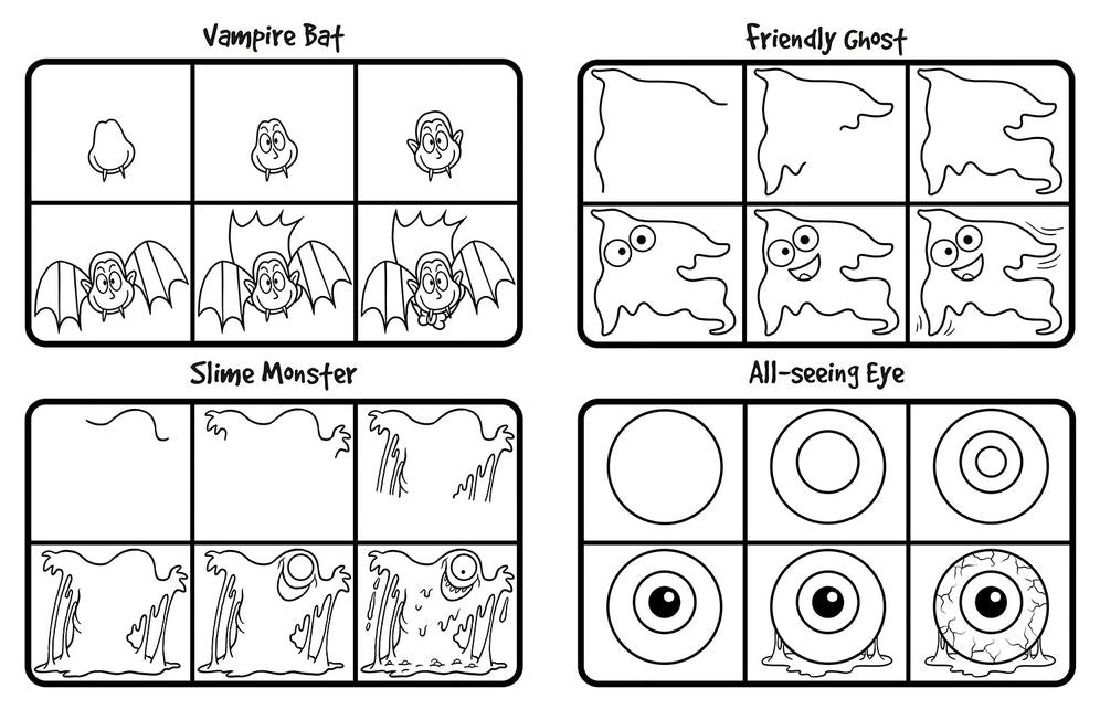 How to Draw 101 Funny People