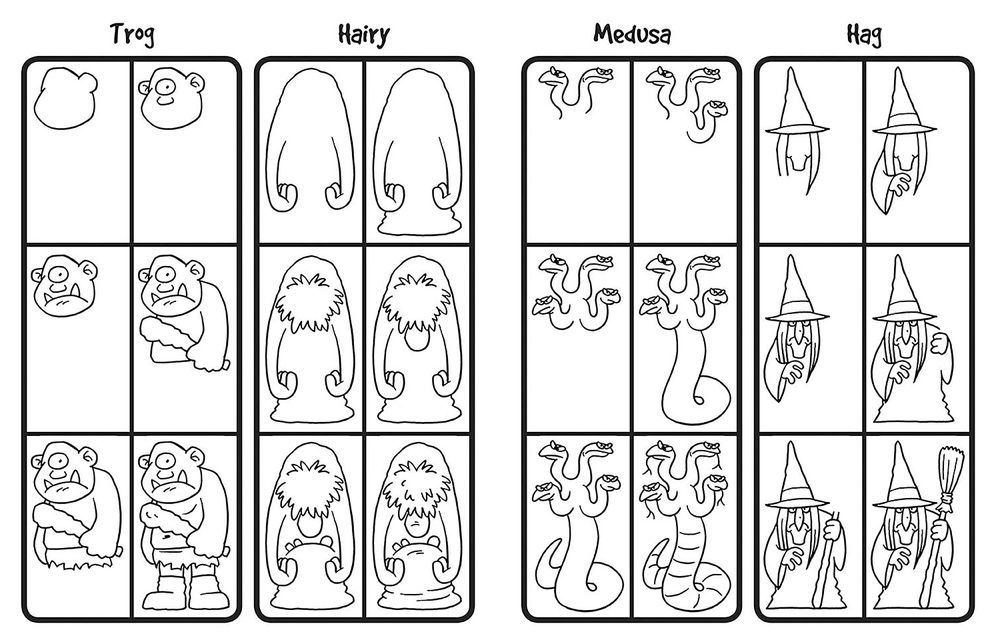 How to Draw 101 Monsters
