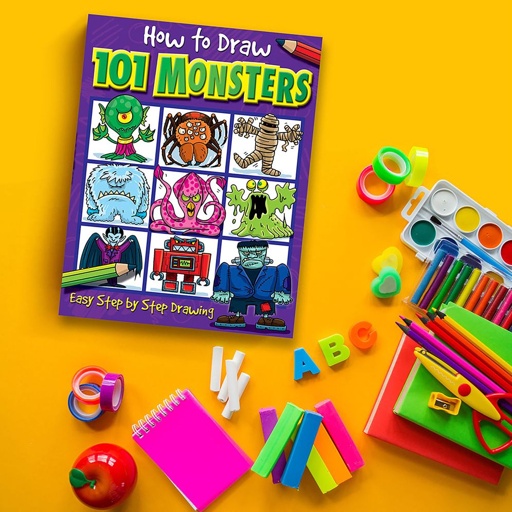How to Draw 101 Monsters