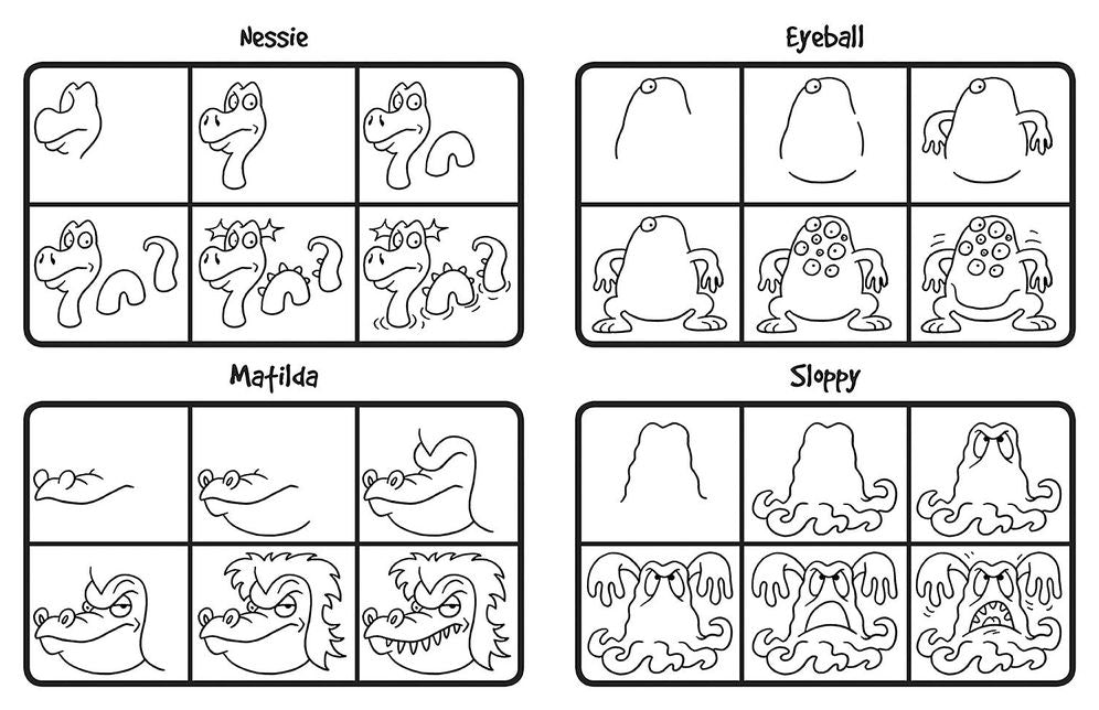 How to Draw 101 Monsters