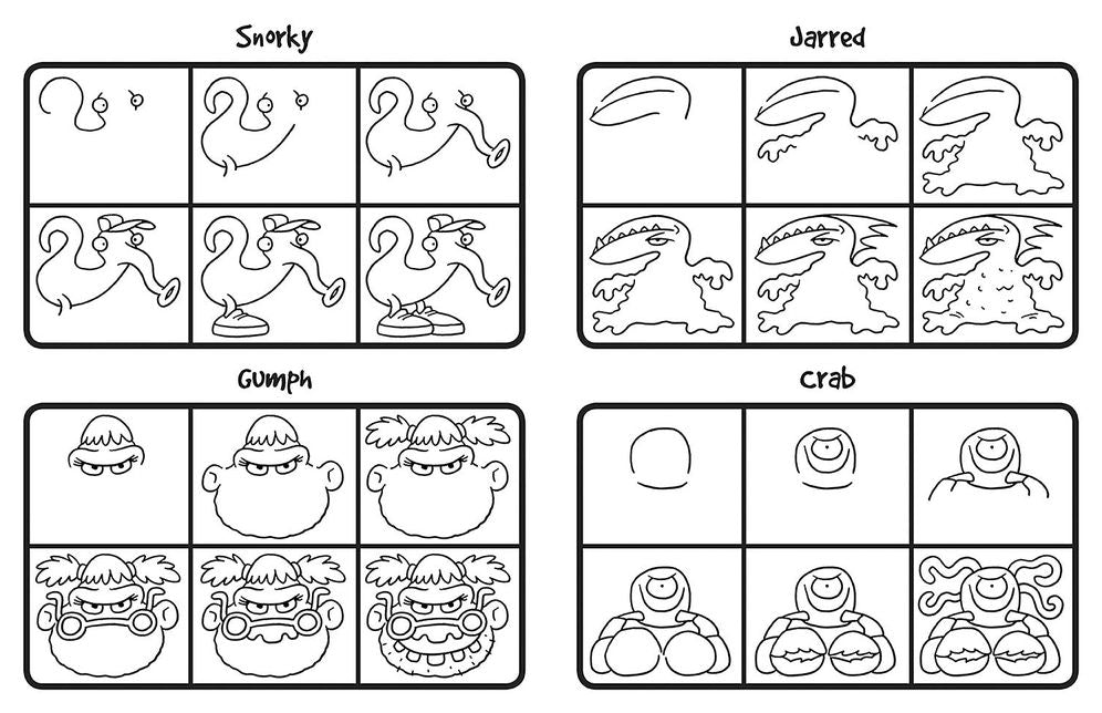 How to Draw 101 Monsters