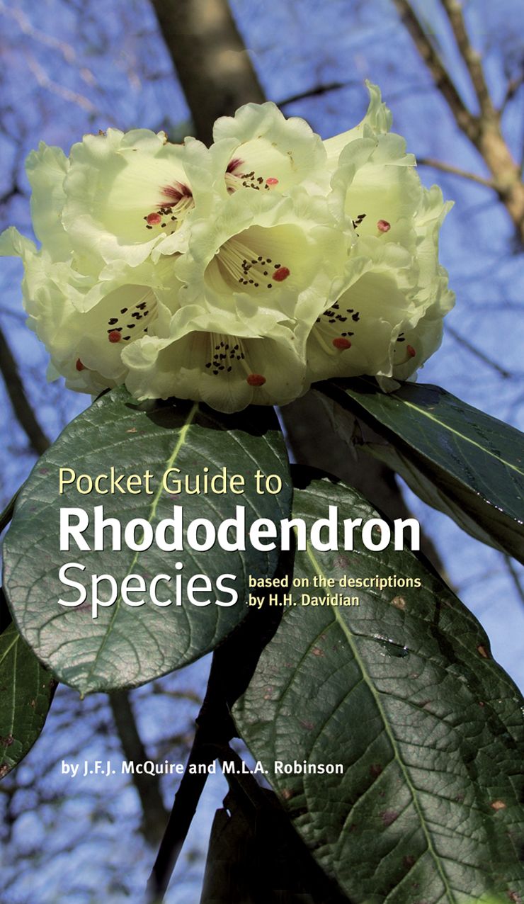 Pocket Guide To Rhododendron Species