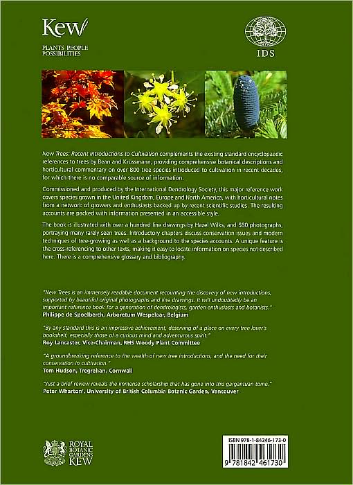 New Trees: Recent Introductions to Cultivation