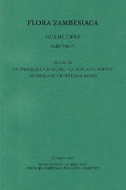 Flora Zambesiaca Volume 3 Part 3