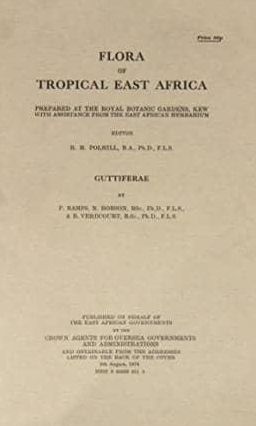 Flora of Tropical East Africa: Guttiferae
