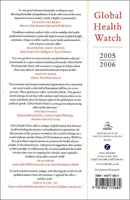 Global Health Watch 2005 - 2006: An Alternative World Health Report