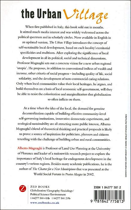 The Urban Village: A Charter for Democracy and Local Self-Sustainable Development