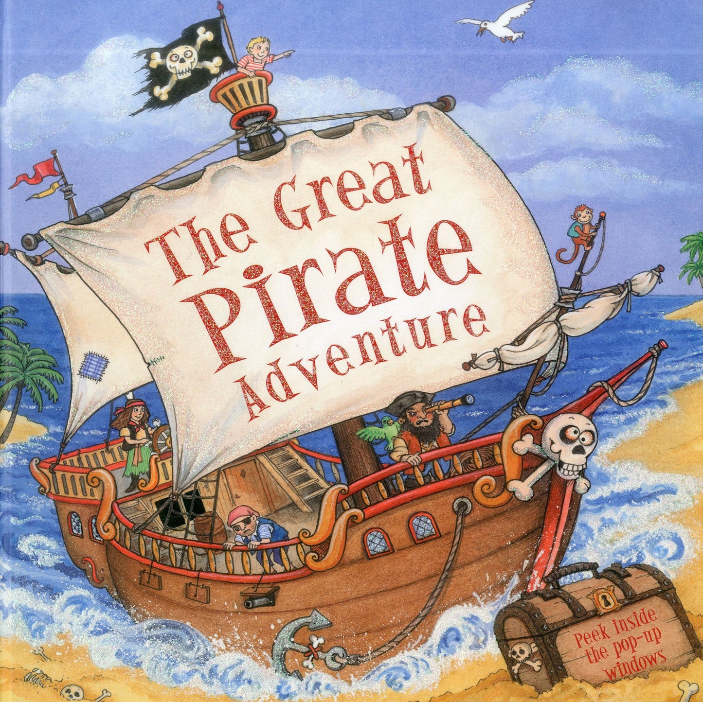 The Great Pirate Adventure: Peek inside the 3D windows