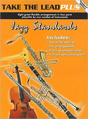 Take the Lead Plus Jazz Standards: Score/Percussion Instruments, Book & CD