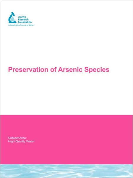 Preservation Of Arsenic Species