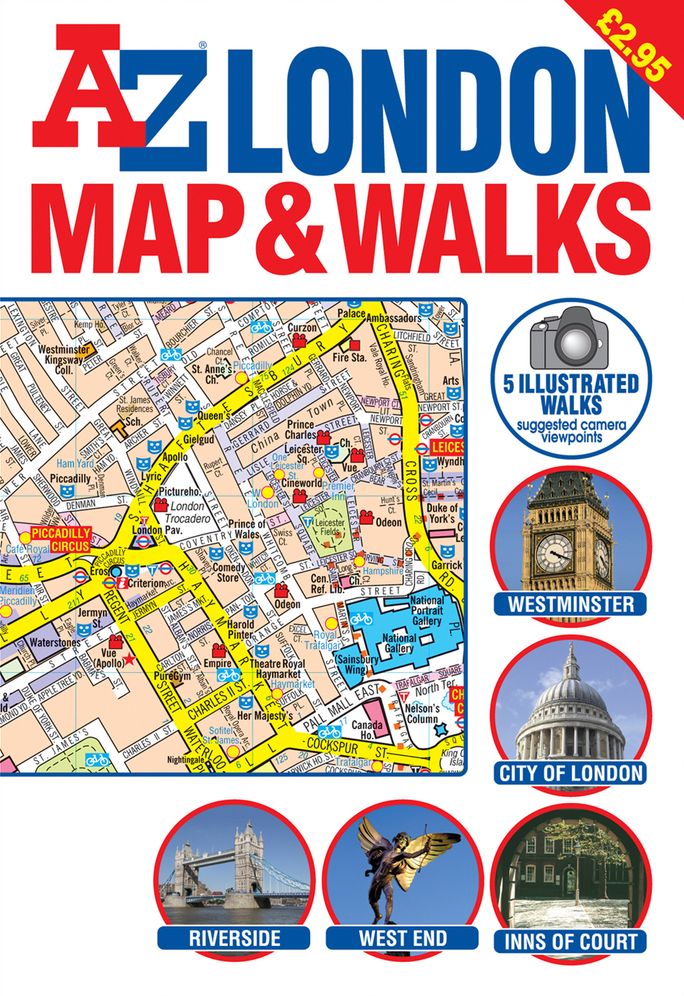 A-Z London Map and Walks