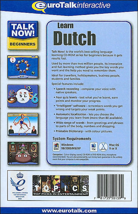 Learn Dutch (Talk Now! Series)