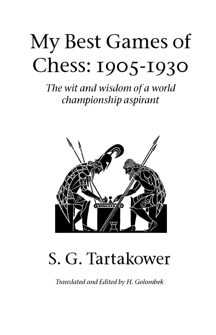 My Best Games Of Chess