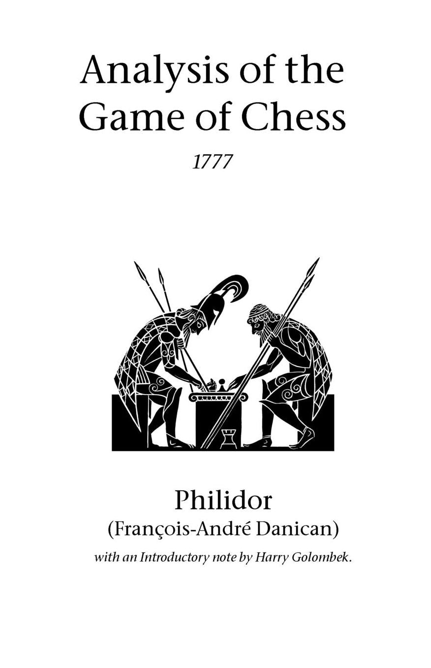 Analysis Of The Game Of Chess