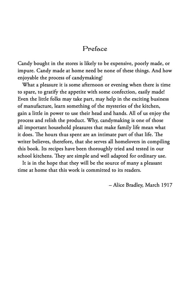 The Candy Cookbook: Vintage Recipes for Traditional Sweets and Treats