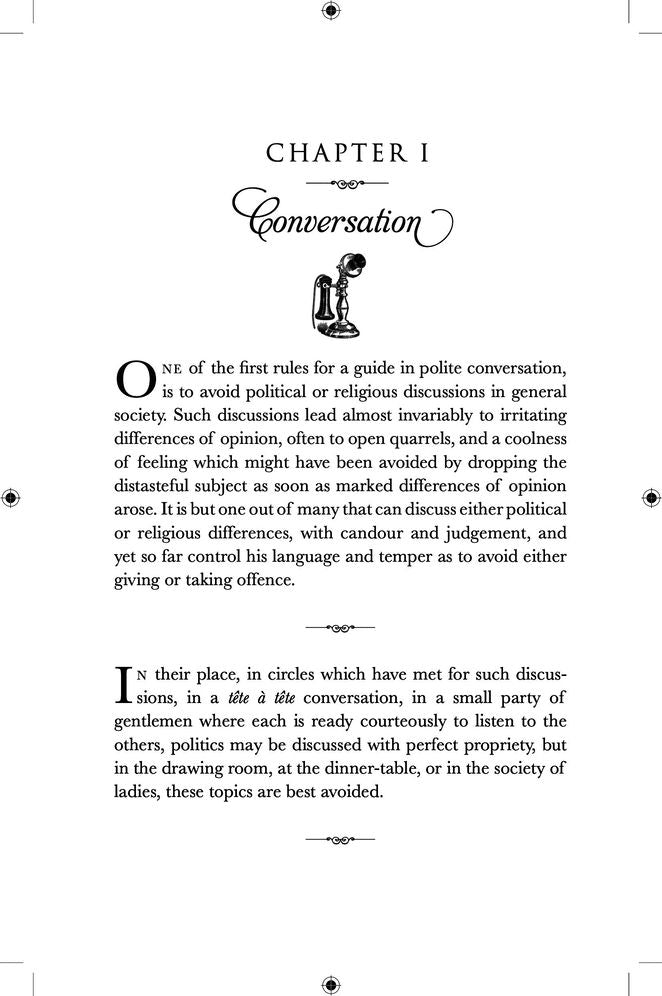 The Gentleman's Book of Etiquette and Manual of Politeness