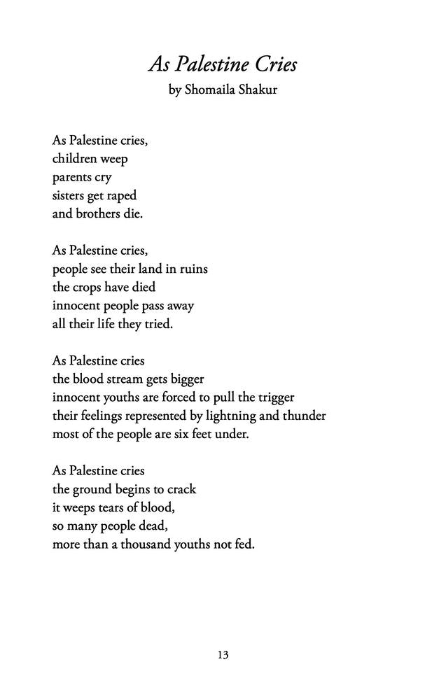 Poems for Palestine