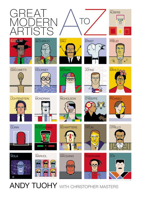 A-Z Great Modern Artists