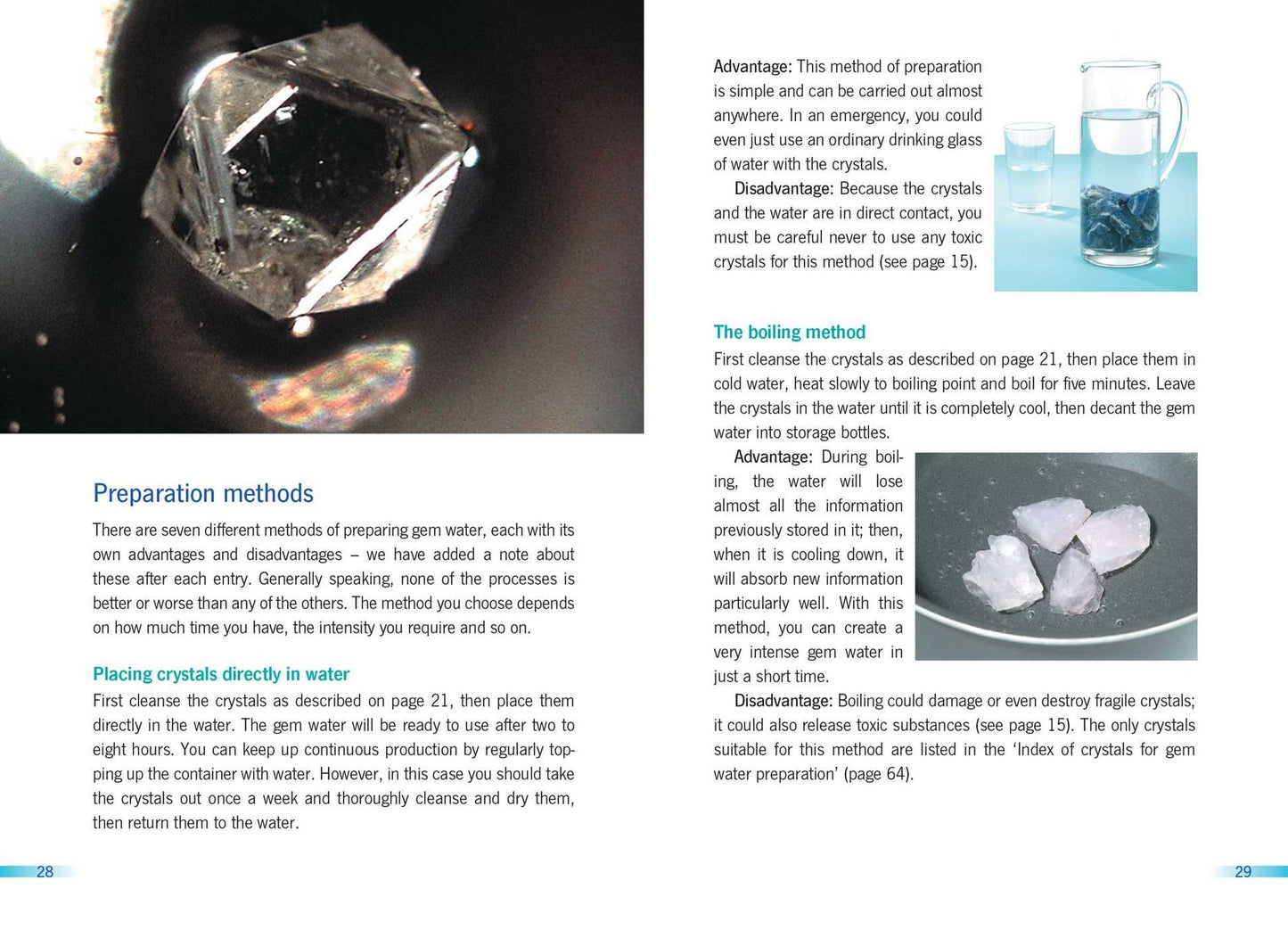 Gem Water: How to Prepare and Use Over 130 Crystal Waters for Therapeutic Treatments