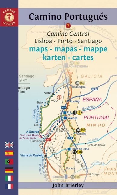 Camino Portugues Maps - Mapas- Karten: Lisboa - Porto - Santiago