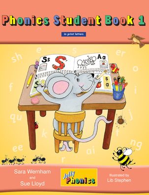 Jolly Phonics Student Book 1 (US Print Letters): In North American English