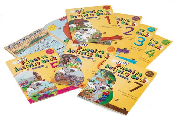 Jolly Phonics Activity Books 1-7 (in Print Letters)