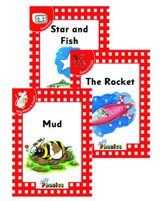 Jolly Phonics Readers Level 1, Complete Set (in Print Letters)
