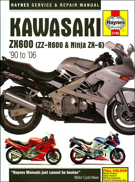 Kawasaki ZX600 (ZZ-R600 & Ninja ZX-6) '90 to '06