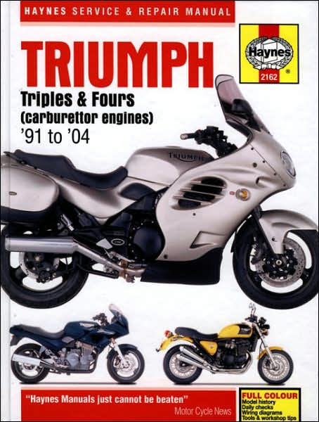 Triumph Triples & Fours (carburettor engines) '91 to '04