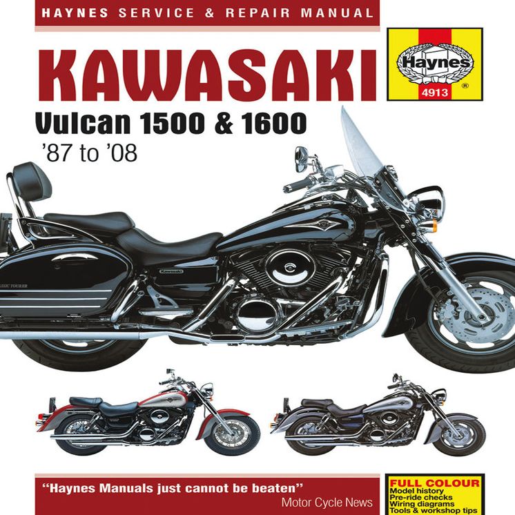 Kawasaki Vulcan 1500 & 1600 '87 to '08