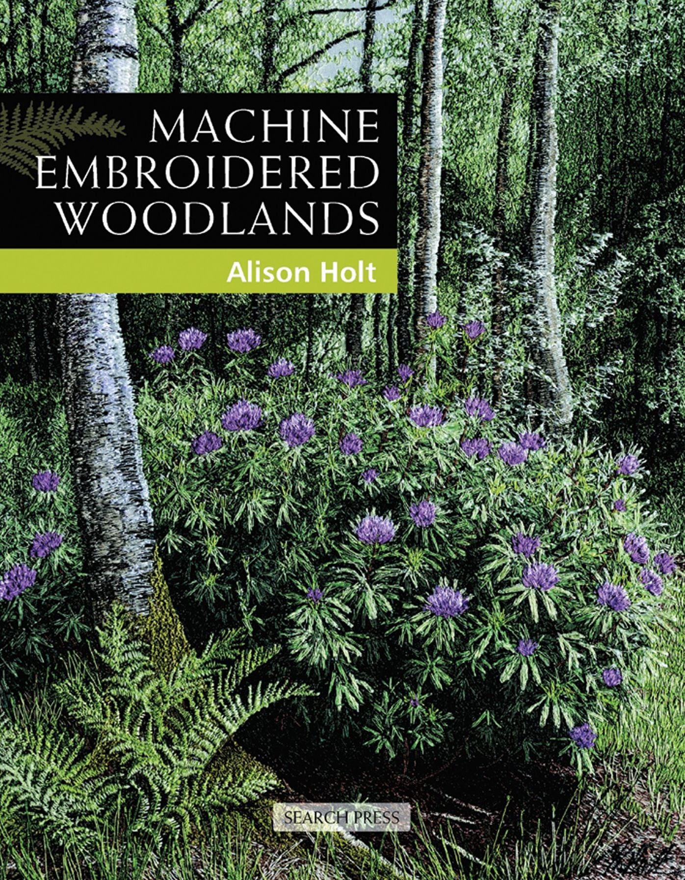 Machine Embroidered Woodlands