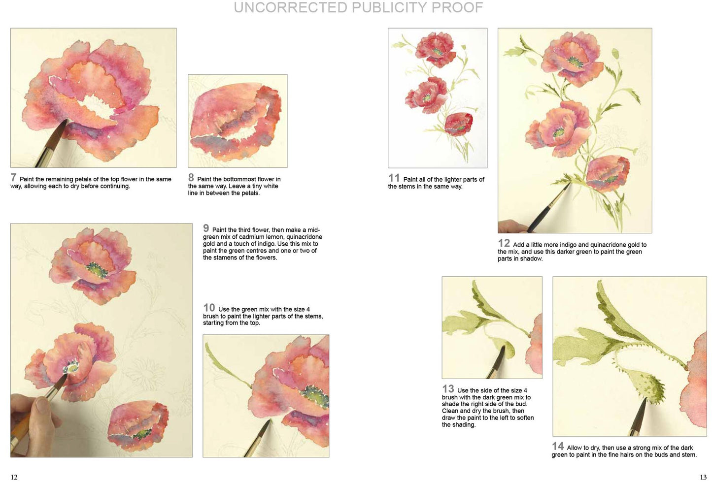 Watercolour Flowers