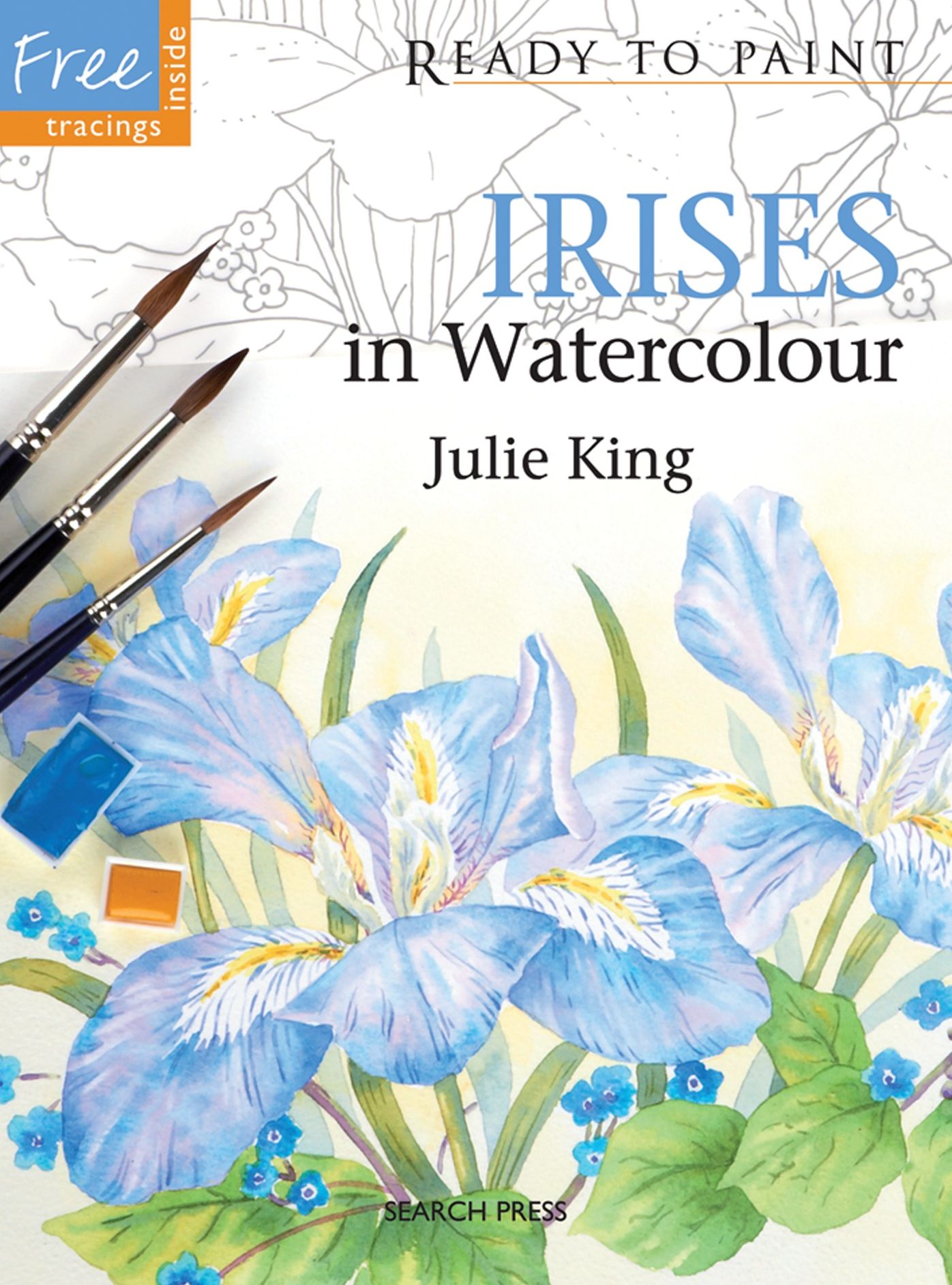 Irises in Watercolour