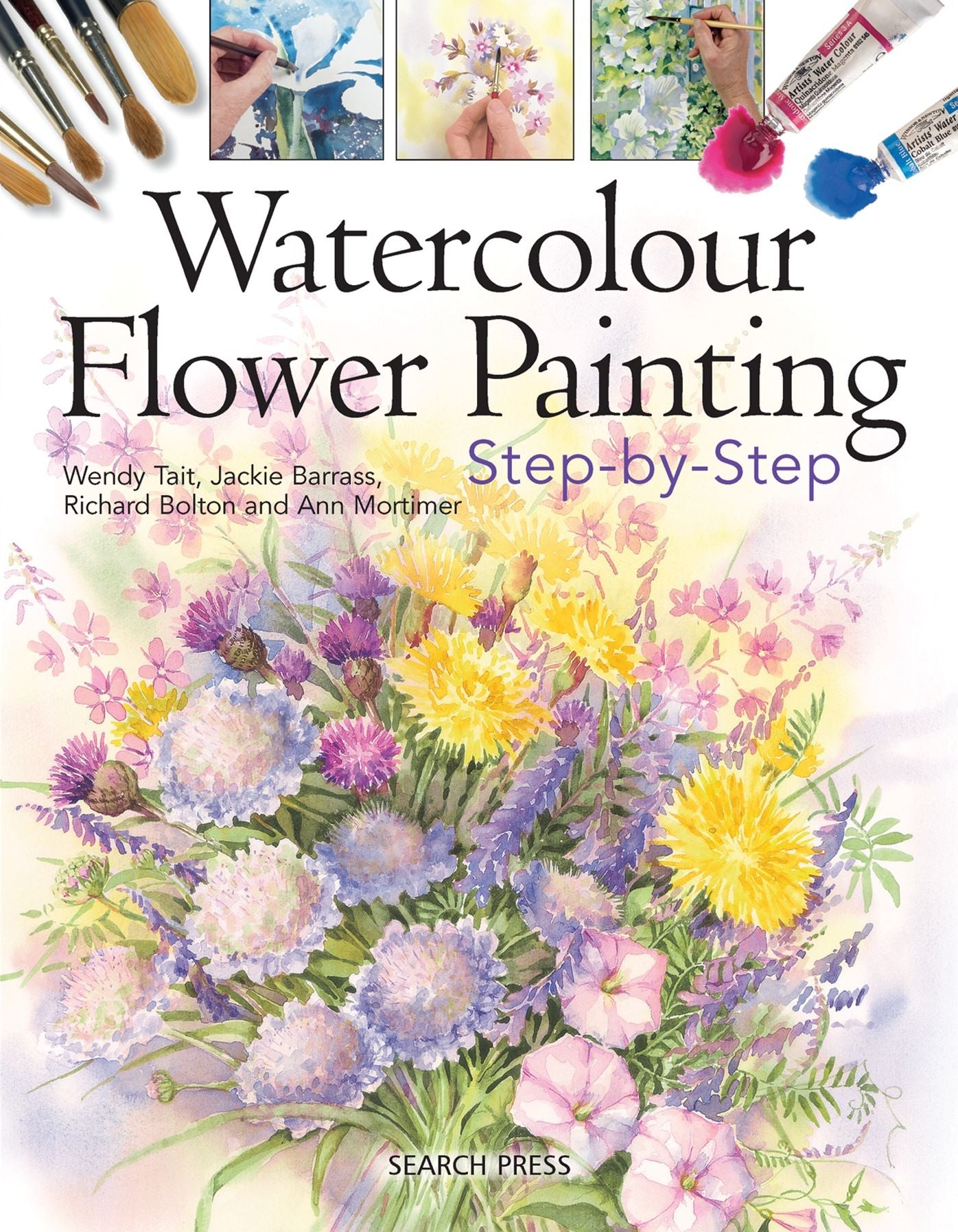 Watercolour Flower Painting Step-by-step