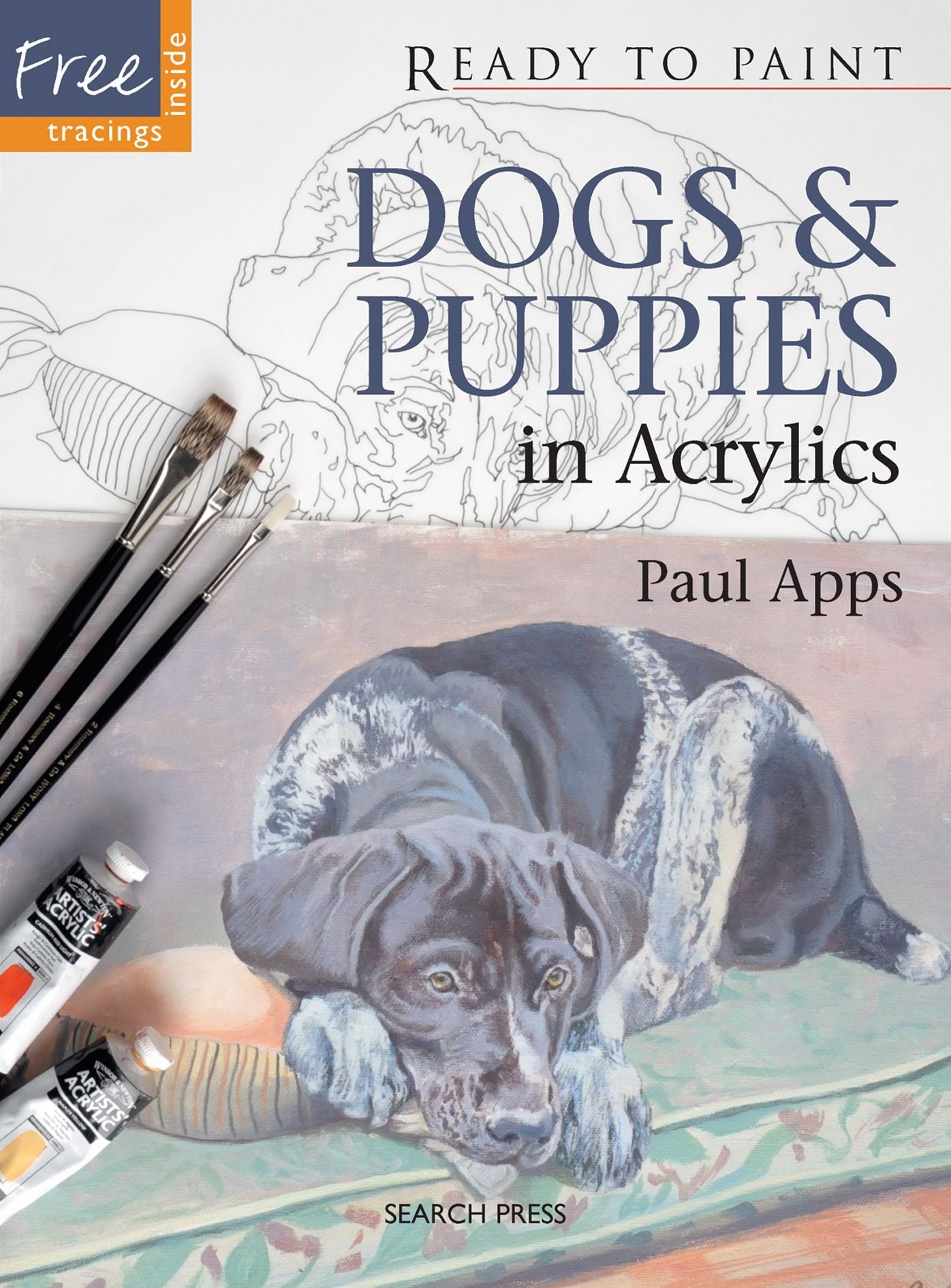 Dogs & Puppies in Acrylics