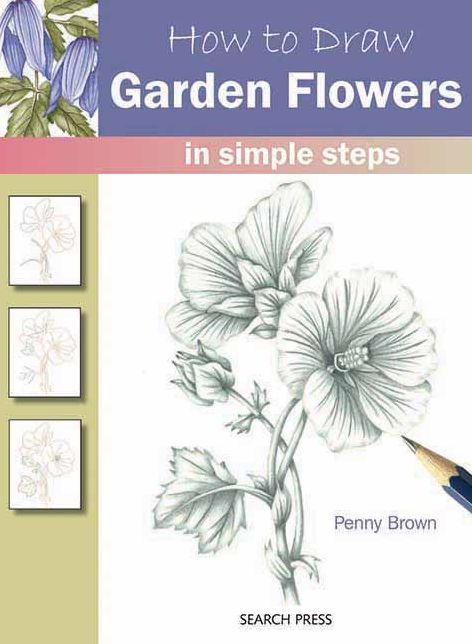 How to Draw Garden Flowers in Simple Steps