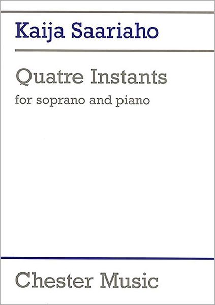 4 Instants: for Soprano and Piano