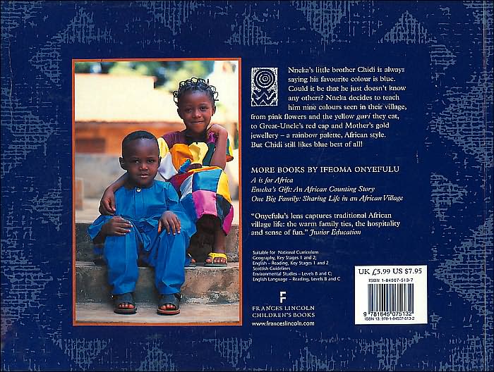 Chidi Only Likes Blue: An African Book of Colours