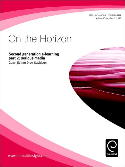 Second Generation E-Learning Part 2: Serious Media